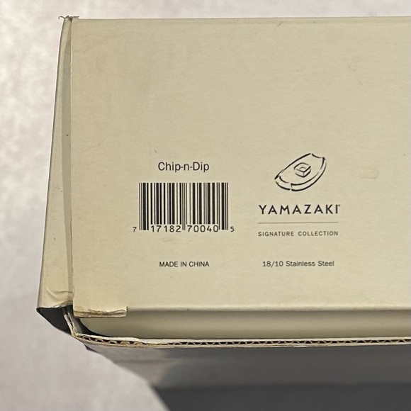 YAMAZAKI Signature Collection Chip-n-Dip Serving Piece 18" - Picture 6 of 6
